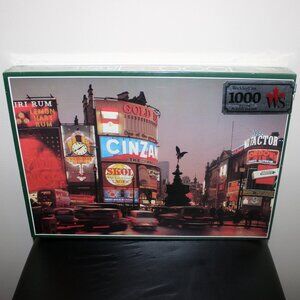 3/$188❤️sealed vintage 1987 Waddingtons PICCADILLY CIRCUS, LONDON 1000 pc puzzle